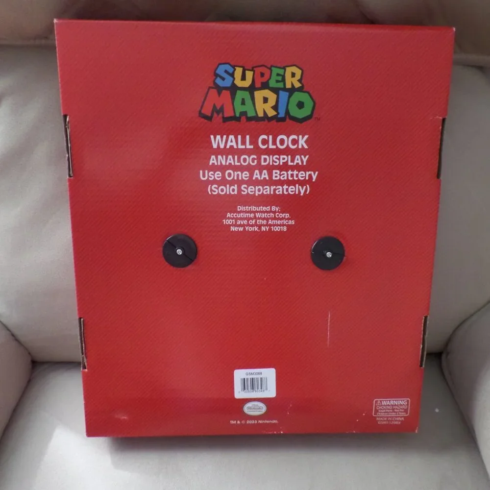 Super Mario Wall Clock – New
